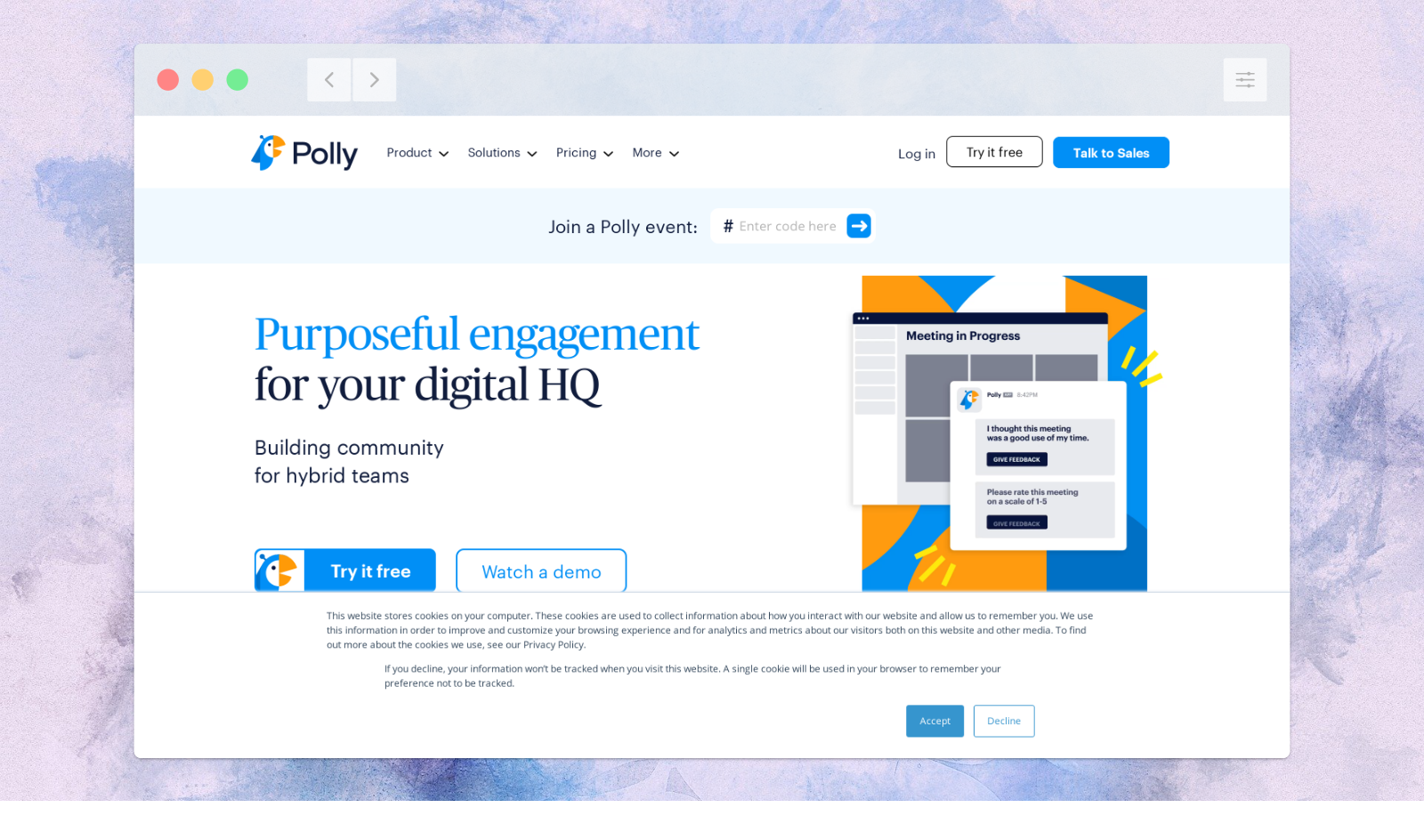 Great for: Quick Slack polls and simple team feedback.
